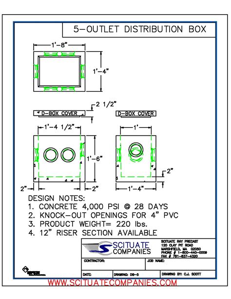 septic system distribution box dimensions|5 outlet septic distribution box.